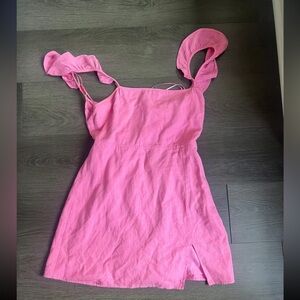 Boutique Linen Dress